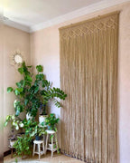 El Yapımı  Makrome Perde – Balkon, Pencere ve Pergola İçin Boho Dekoratif Perde