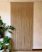 El Yapımı  Makrome Perde – Balkon, Pencere ve Pergola İçin Boho Dekoratif Perde